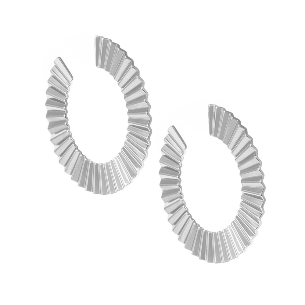Uncommon James North Hoop Earring in Silver